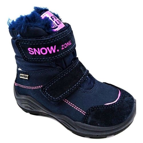 ZIMNÍ OBUV SANTÉ IC/281279 BLU S MEMBRÁNOU