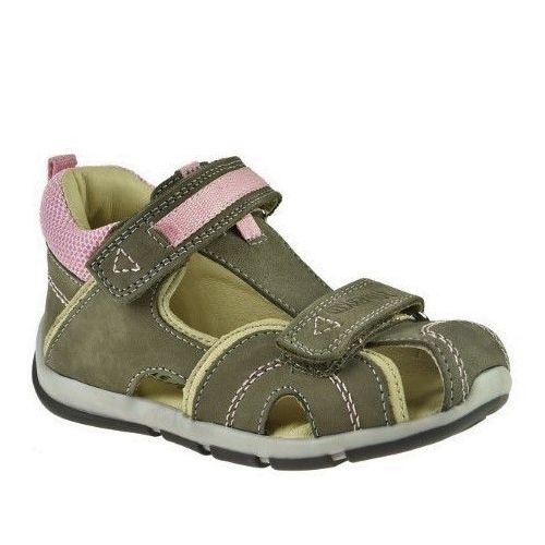 SANDÁLKY SANTÉ SK/333 KHAKI-ROSE