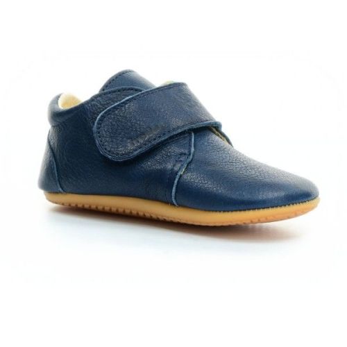 KOŽENÉ CAPÁČKY FRODDO PREWALKERS G1130005-2 DARK BLUE