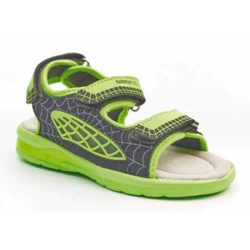 BLIKACÍ SANDÁLKY SE01950-2 BLACK/LIME