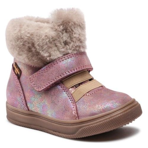 ZIMNÍ OBUV FRODDO G2110127-2 PINK SHINE S MEMBRÁNOU