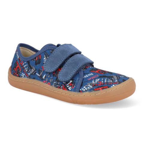 FRODDO BAREFOOT TENISKY G1700379-11 BLUE/DENIM