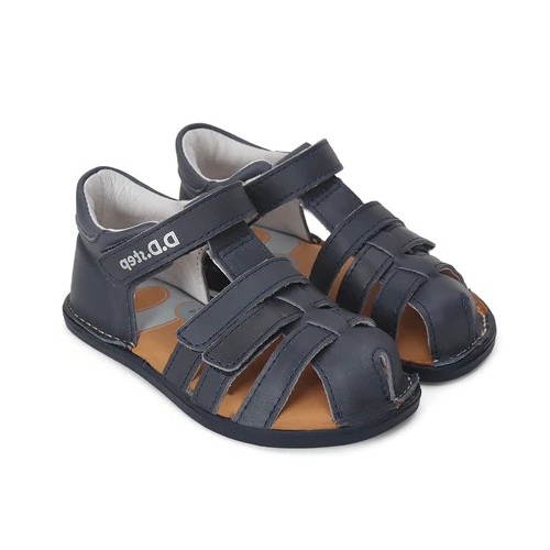 D.D.STEP BAREFOOT SANDÁLY G076-41876M ROYAL BLUE
