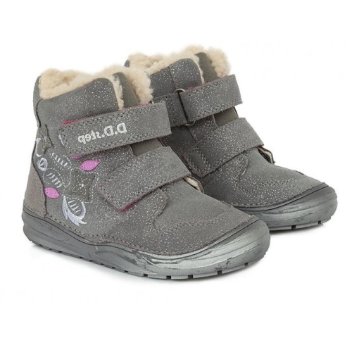 D.D.STEP ZIMNÍ OBUV W071-754A DARK GREY