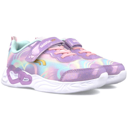 WINK BLIKACÍ BOTY FE71071-1 PURPLE
