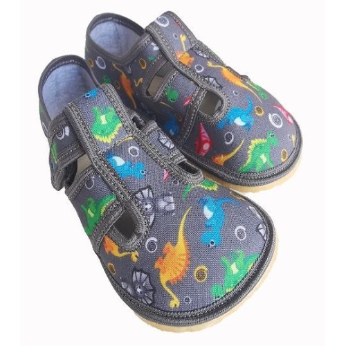 ANATOMIC CHLAPECKÉ BAREFOOT BAČKORY B3 DINO - B001B (26)