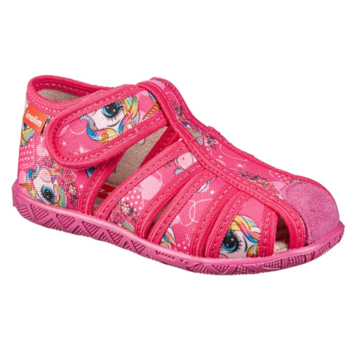 MILAMI TEXTILNÍ SANDÁLKY 114 2CUTE FUXIA