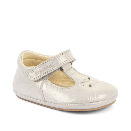 FRODDO KOŽENÉ CAPÁČKY PREWALKERS G1140004-4 GOLD SHINE