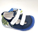 07323 Dětské barefoot sandálky D.D.step H073-23 BLUE (20)
