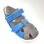 Dětské flexibilní sandálky JONAP 041 s šedá tyrkys (25)