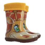 ZATEPLENÉ HOLINY  DEMAR HAWAI LUX PRINT AK ŽIRAFA 0048