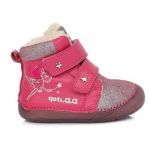 ZIMNÍ BAREFOOT OBUV D.D.STEP W070-929A PINK (23)