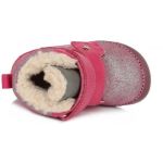 ZIMNÍ BAREFOOT OBUV D.D.STEP W070-929A PINK (23)