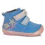 DĚTSKÉ BAREFOOT PLÁTĚNKY D.D.STEP C070-186 BLUE