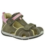 SANDÁLKY SANTÉ SK/333 KHAKI-ROSE