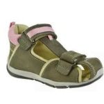 SANDÁLKY SANTÉ SK/333 KHAKI-ROSE