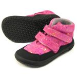 JONAP BAREFOOT OBUV BELLA S RŮŽOVÁ TISK SLIM