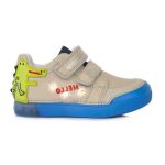 CELOROČNÍ BLIKACÍ OBUV D.D.STEP S068-506AM GREY (27)