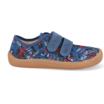 FRODDO BAREFOOT TENISKY G1700379-11 BLUE/DENIM (35)