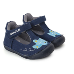 D.D.STEP BAREFOOT PLÁTĚNNÉ SANDÁLY C070-41195 BLUE (24)