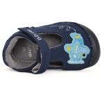D.D.STEP BAREFOOT PLÁTĚNÉ SANDÁLY C070-41195 BLUE (20)