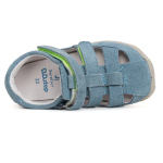 D.D.STEP BAREFOOT SANDÁLY G077-415655A BLUE (25)