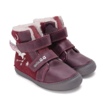 D.D.STEP ZIMNÍ OBUV W078-42604AM RASPBERRY (29)
