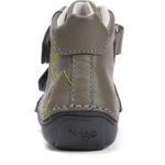 PONTE 20 KOTNÍČKOVÁ OBUV DA06-5-2366M KHAKI (27)