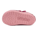 D.D.STEP ZIMNÍ BAREFOOT OBUV W070-52624B PINK (24)