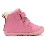 D.D.STEP ZIMNÍ BAREFOOT OBUV W070-52624B PINK (24)