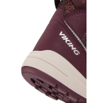VIKING ZIMNÍ OBUV FUN GLITTER 3-94615-62 PLUM S MEMBRÁNOU (24)