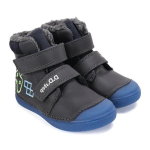 D.D.STEP ZIMNÍ OBUV W049-52250BM BLUE (25)