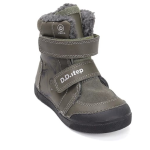 D.D.STEP ZIMNÍ BLIKACÍ OBUV W068-52998L KHAKI (33)