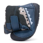 D.D.STEP ZIMNÍ BAREFOOT OBUV W063-52415M BLUE (25)