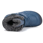 D.D.STEP ZIMNÍ BAREFOOT OBUV W063-52415M BLUE (25)