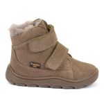 FRODDO ZIMNÍ BAREFOOT OBUV ZEROU G2110151-8 BEIGE S MEMBRÁNOU (33)
