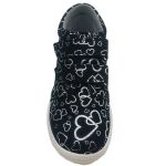 JONAP DÍVČÍ OBUV 022 ČERNÉ SRDCE (26)