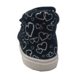 JONAP DÍVČÍ OBUV 022 ČERNÉ SRDCE (26)