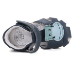 D.D.STEP CHLAPECKÉ SANDÁLY G075-61516A BLUE (23)