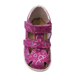 JONAP SANDÁLKY 041 RŮŽOVÉ SRDCE (20)