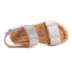 D.D.STEP DÍVČÍ SANDÁLKY G055-6121AL ROSE GOLD (35)