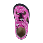 JONAP BAREFOOT SANDÁLKY B9 RŮŽOVÉ SRDCE SLIM (29)