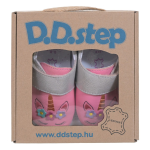 D.D.STEP KOŽENÉ CAPÁČKY K1596-61702 STRAWBERRY (S)
