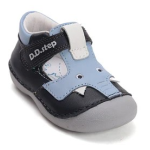 D.D.STEP CHLAPECKÉ SANDÁLKY H015-61484 BLUE (22)