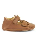 FRODDO KOŽENÉ CAPÁČKY PREWALKERS G1130023-2 COGNAC (20)