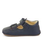 FRODDO KOŽENÉ CAPÁČKY PREWALKERS G1130023 DARK BLUE (23)