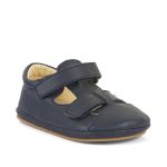FRODDO KOŽENÉ CAPÁČKY PREWALKERS G1130023 DARK BLUE (23)