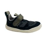 PEGRES CHLAPECKÉ BAREFOOT SANDÁLKY SBF22 ČERNÁ (26)