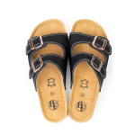 BF BAREFOOT PANTOFLE BB-213-16-99 ČERNÉ (37)