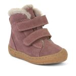 FRODDO ZIMNÍ OBUV MINNI SUEDE G2110141 DARK PINK (21)
